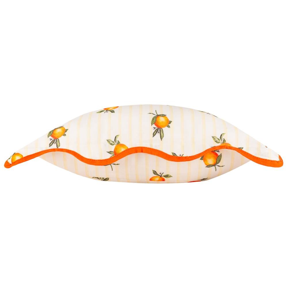 Furn Fruits Oranges Stripe Yellow Cushion 45 x 45cm - image 4