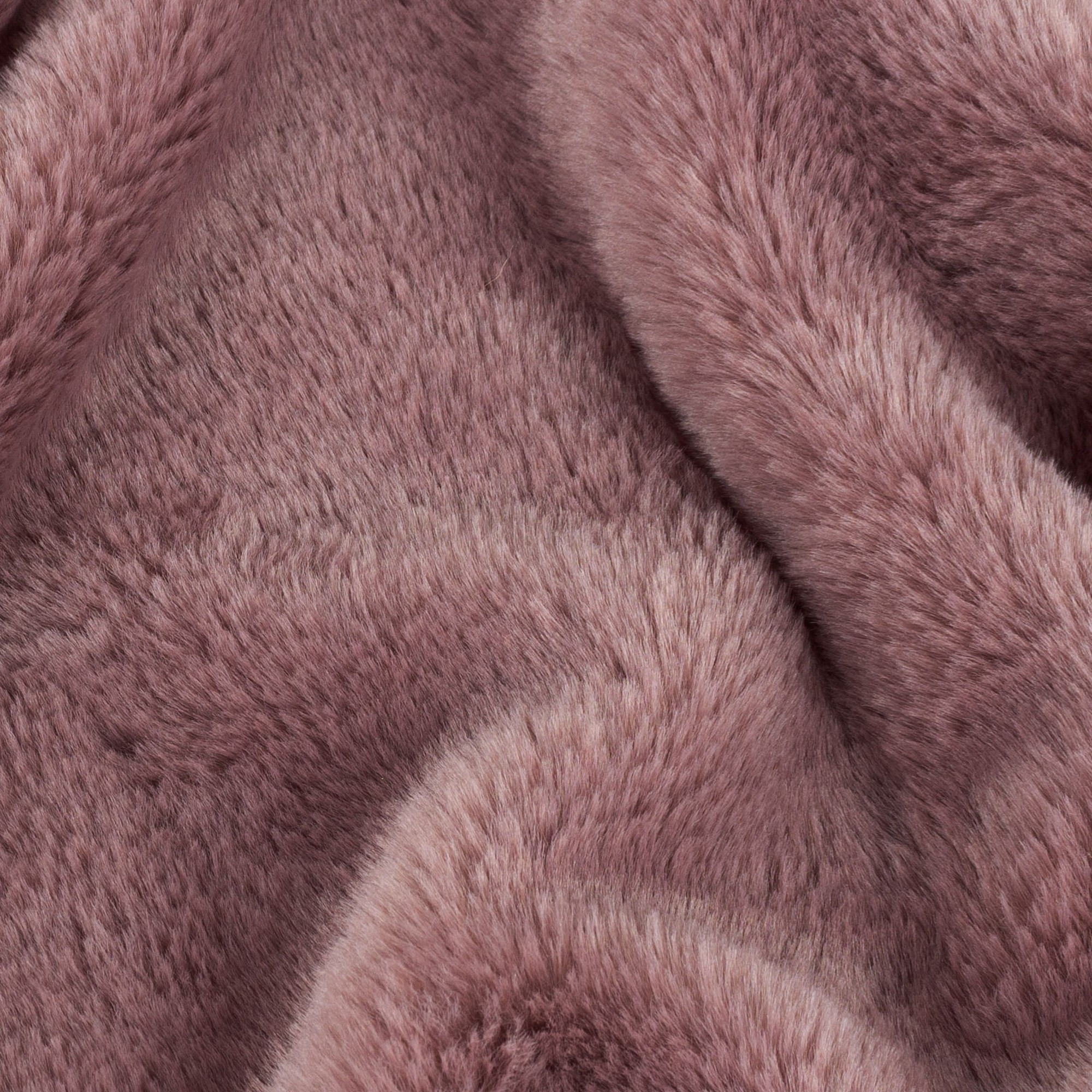 furn. Kallu Faux Fur Mulberry Double Sided Throw 150 x 200cm - image 4