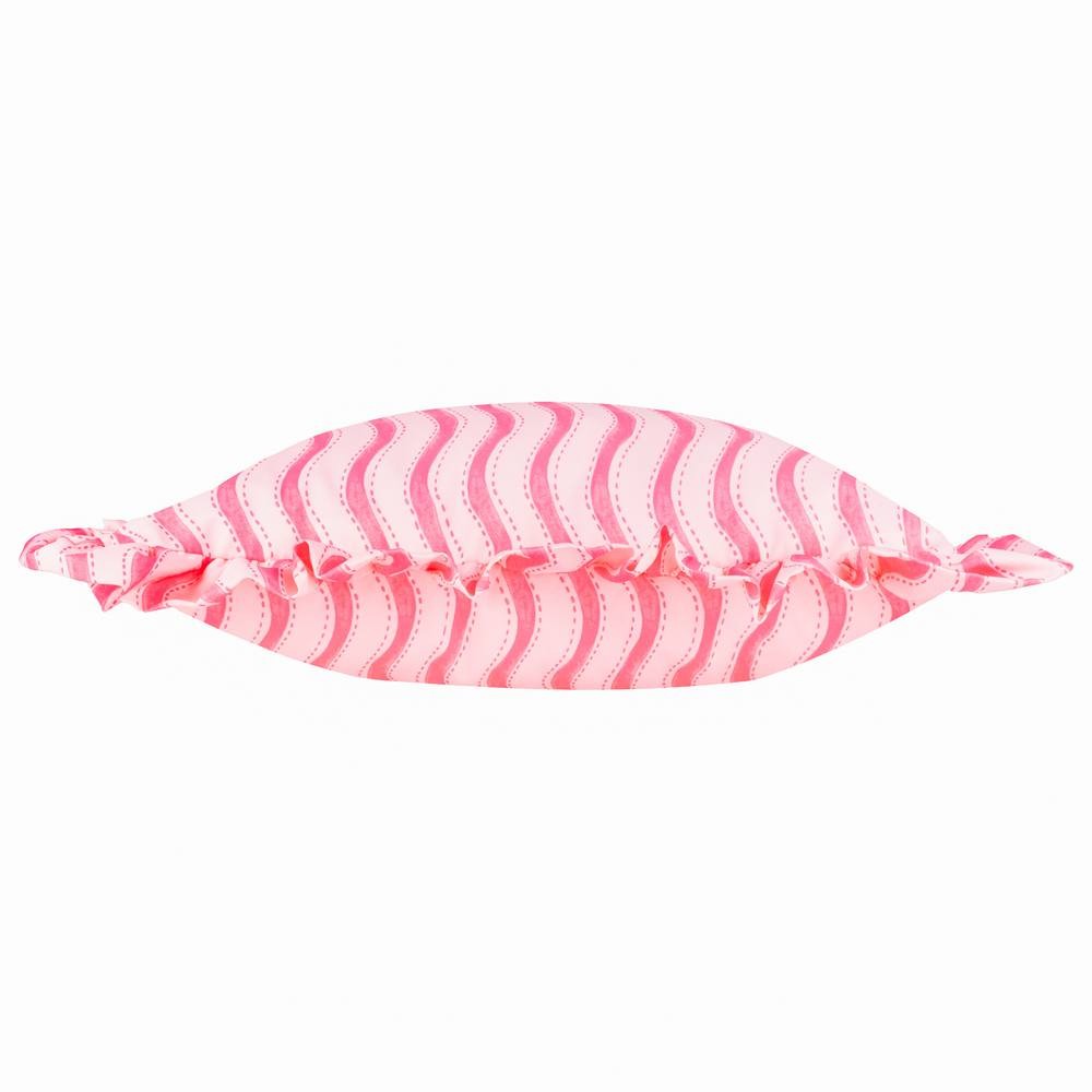 Furn Summer Solstice Wiggly Stripe Pink Cushion 30 x 50cm - image 3