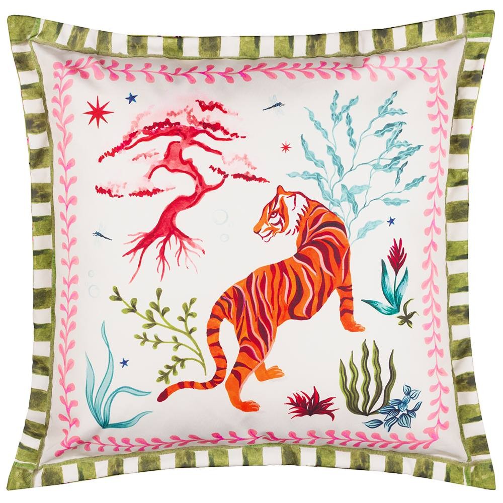 Furn Tiger Dream Multicolour Reversible Cushion 50 x 50cm - image 2