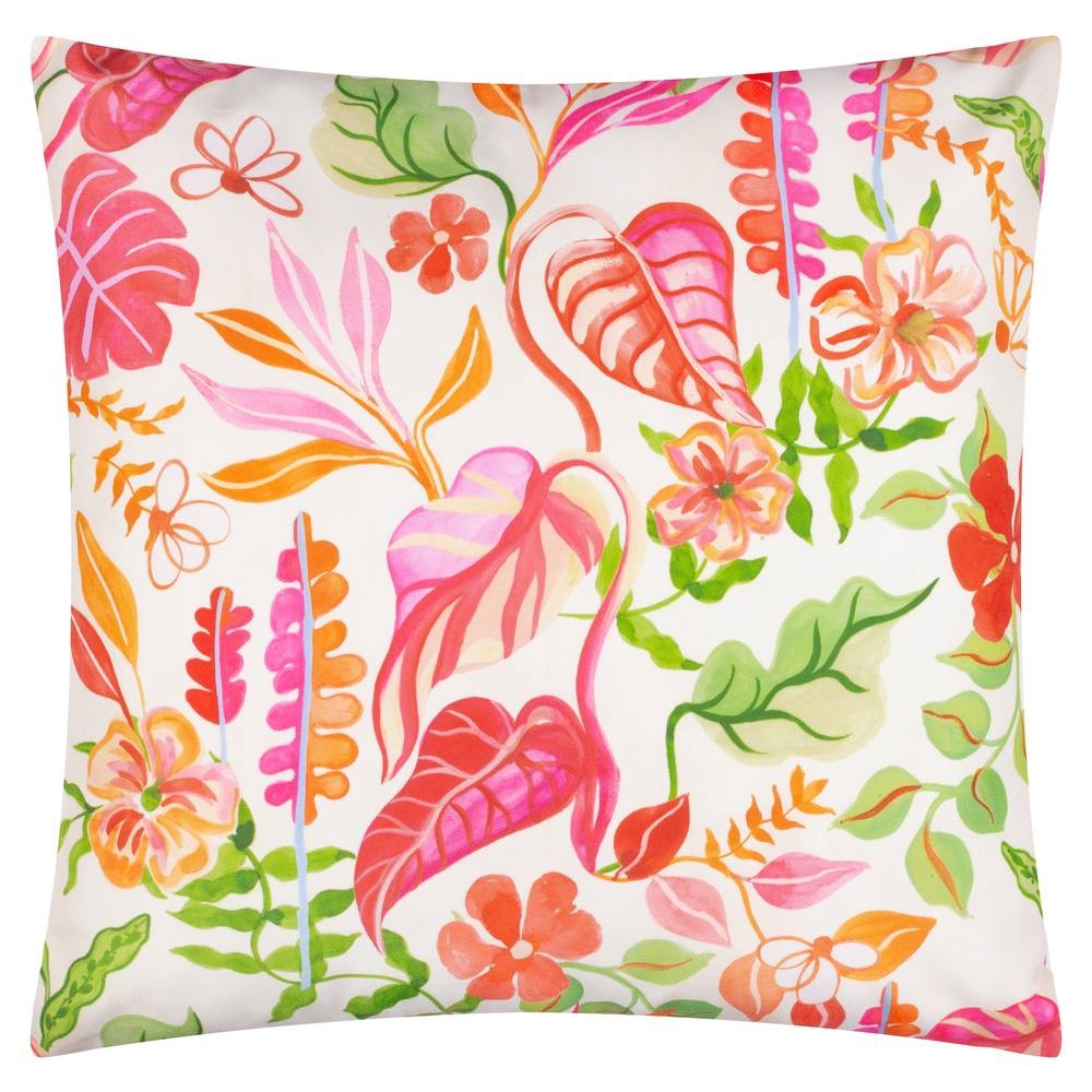 Furn Tropical Bloom Cream Reversible Cushion 45 x 45cm - image 2