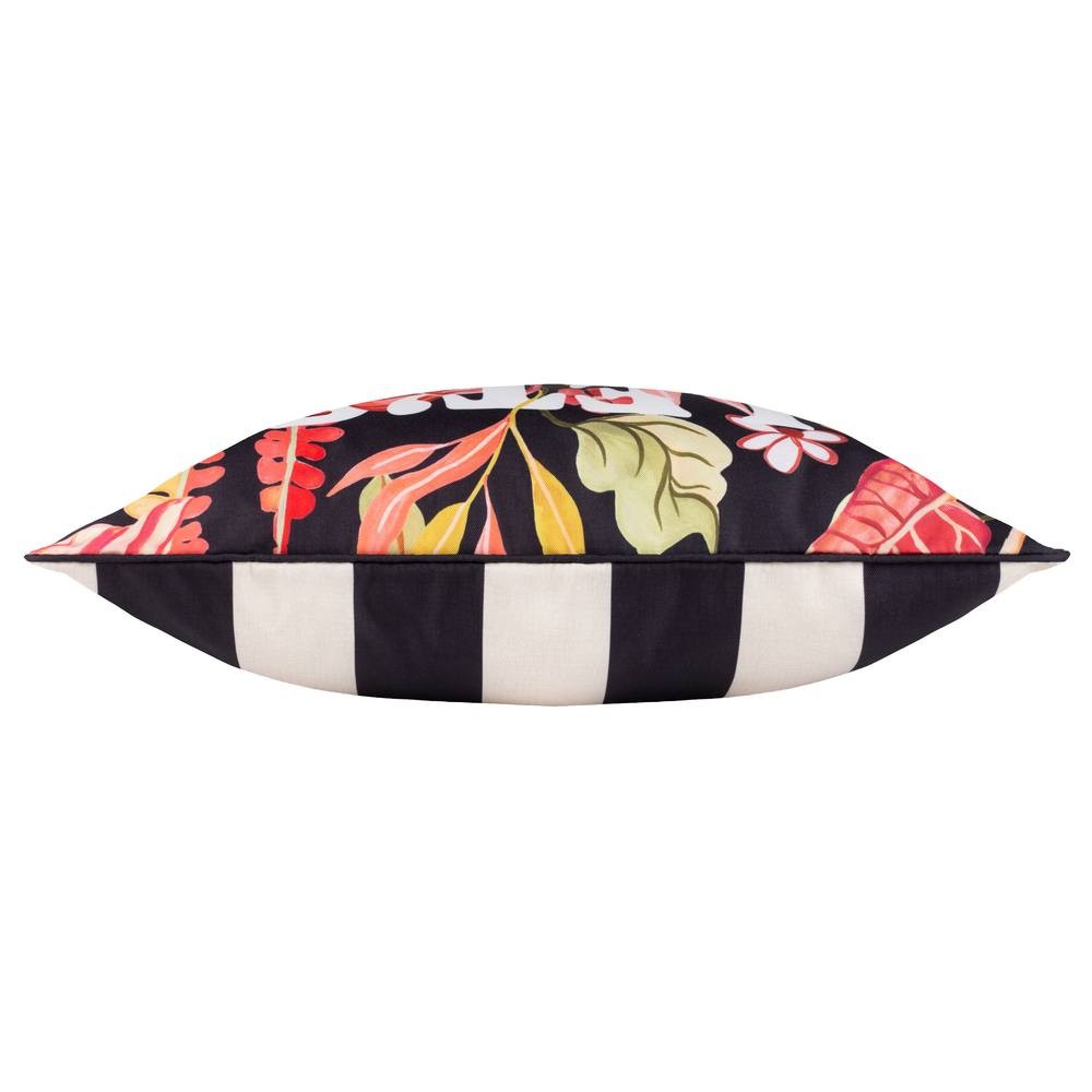 Furn Tropical Bloom Lost Black Reversible Cushion 45 x 45cm - image 4