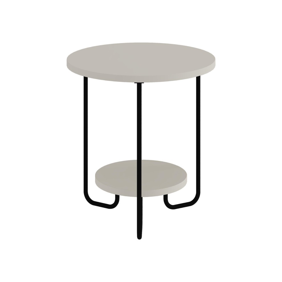 FWStyle Corro Sandstone 2 Tier Side Table - image 3