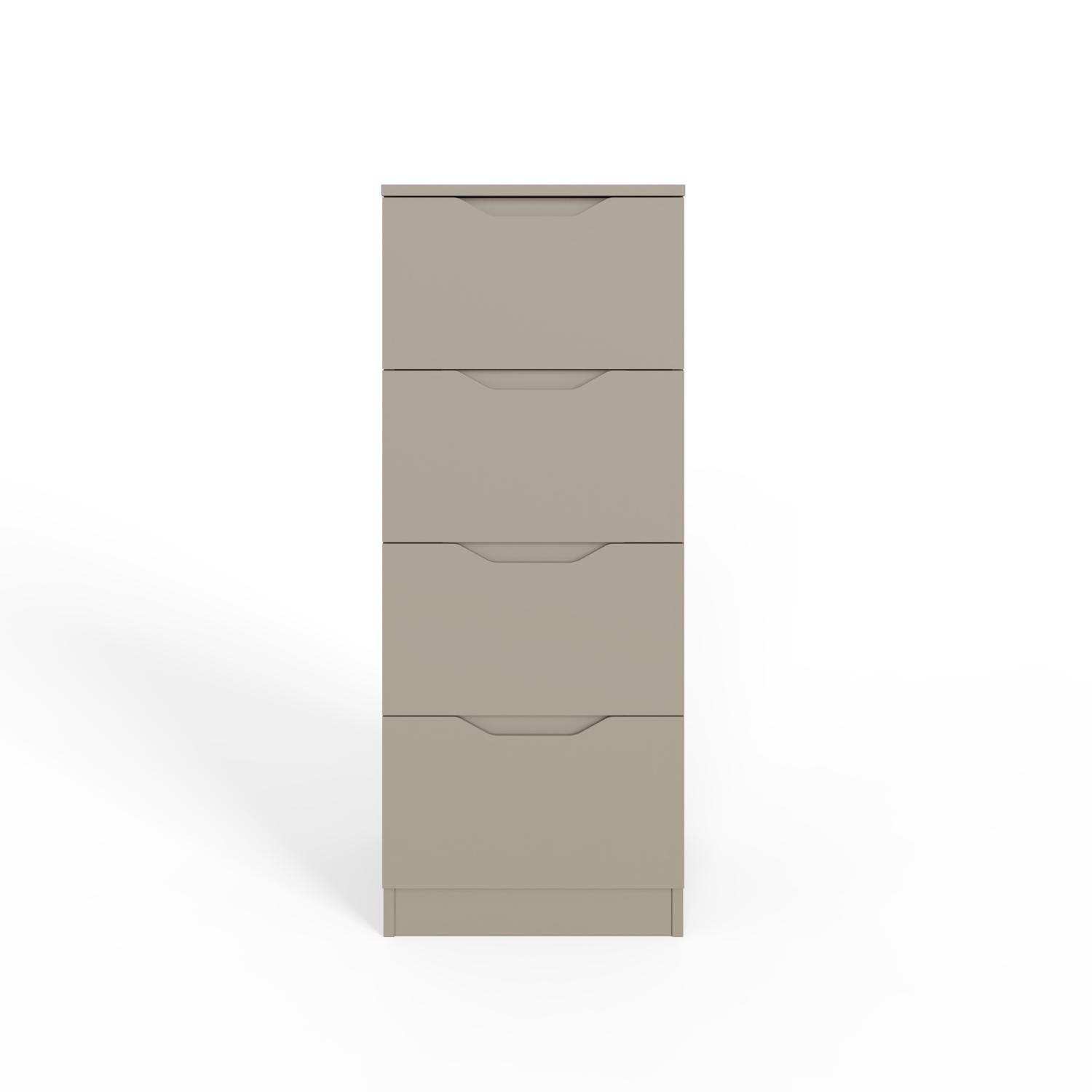 FWStyle Luno Putty 4 Drawer Modern Chest of Drawers - image 3