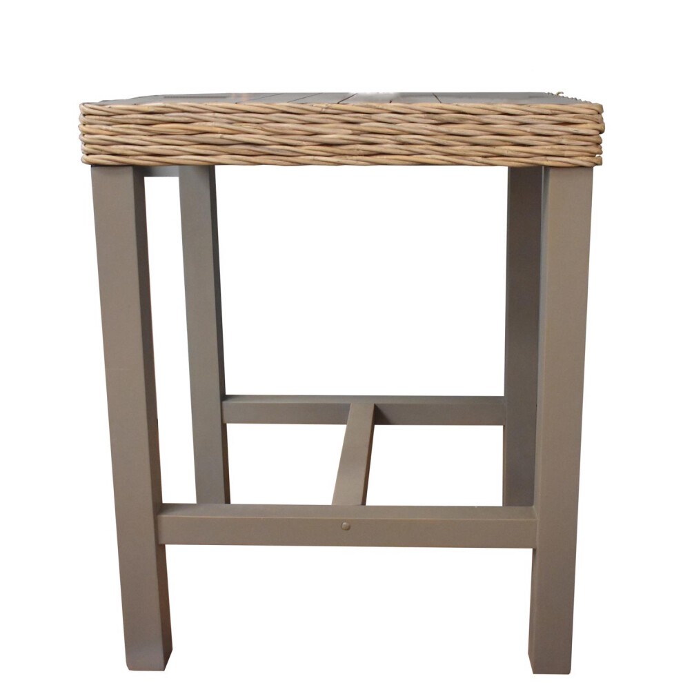 FWStyle Maya 2 Seater Greywash Bar Table - image 3