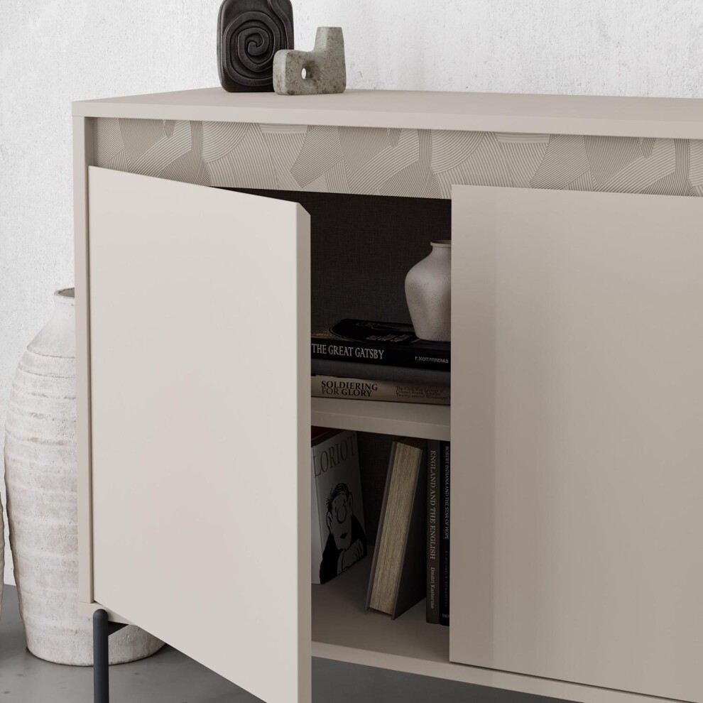 FWStyle Mott Sandstone 3 Door Sideboard - image 3