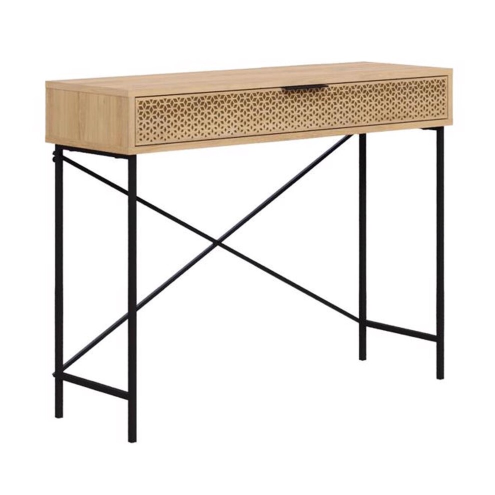 FWStyle Naive Oak Single Drawer Hallway Console Table - image 3