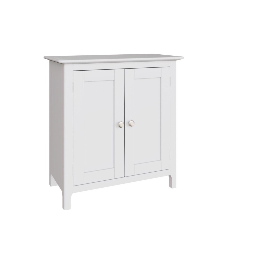 FWStyle Palma White 2 Door Ready Assembled Compact Sideboard - image 2