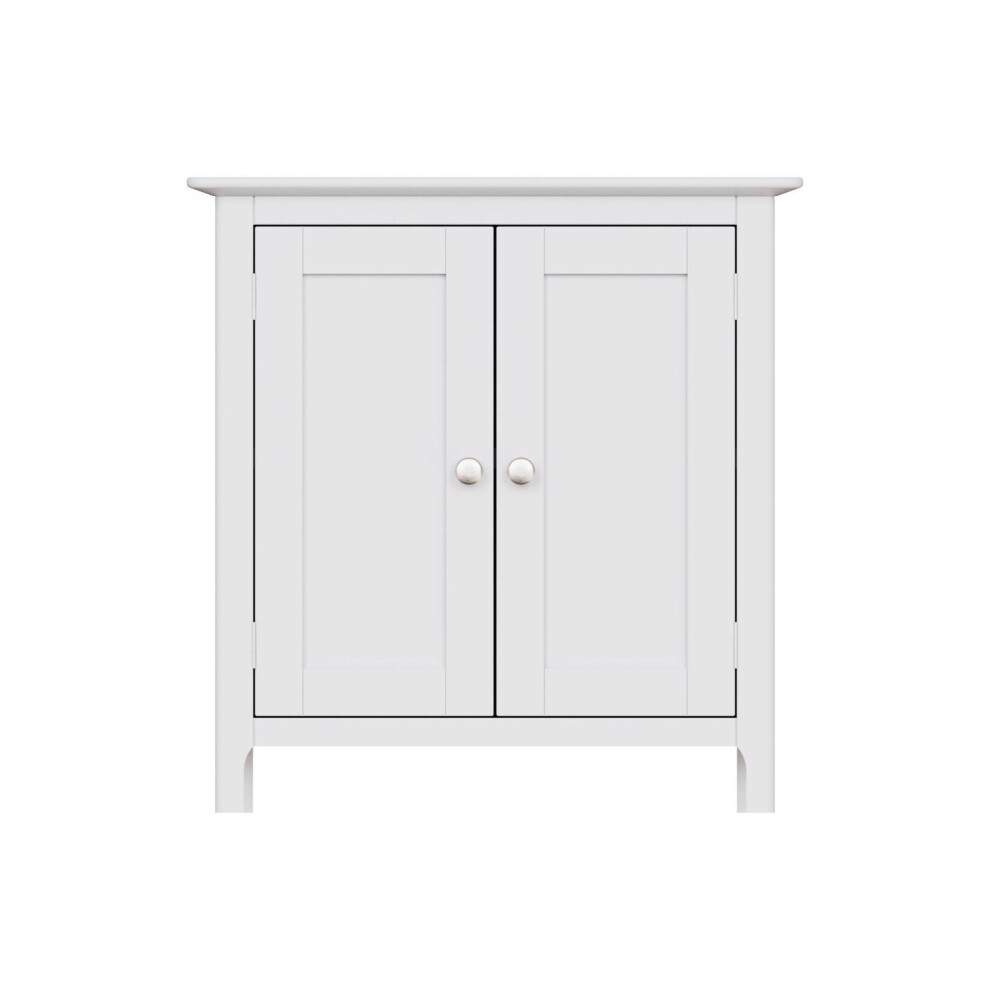 FWStyle Palma White 2 Door Ready Assembled Compact Sideboard - image 4