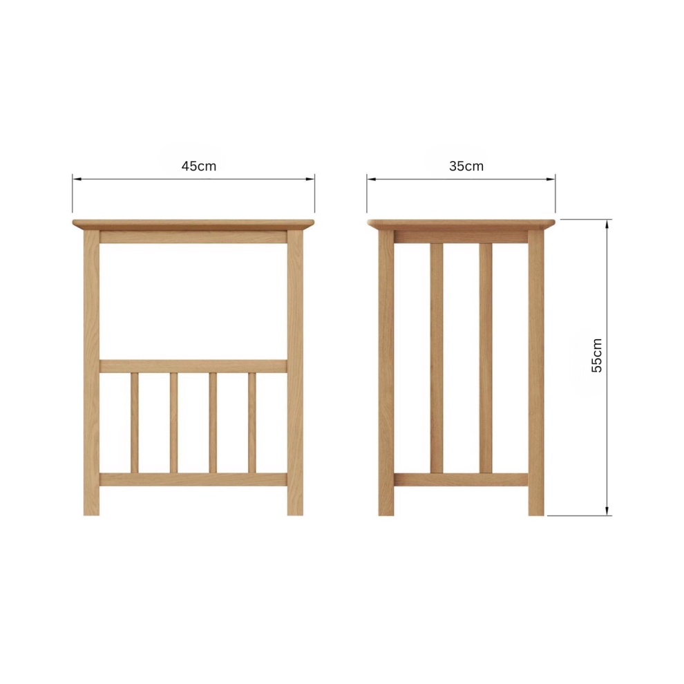FWStyle Taberno Oak Magazine Table - image 4