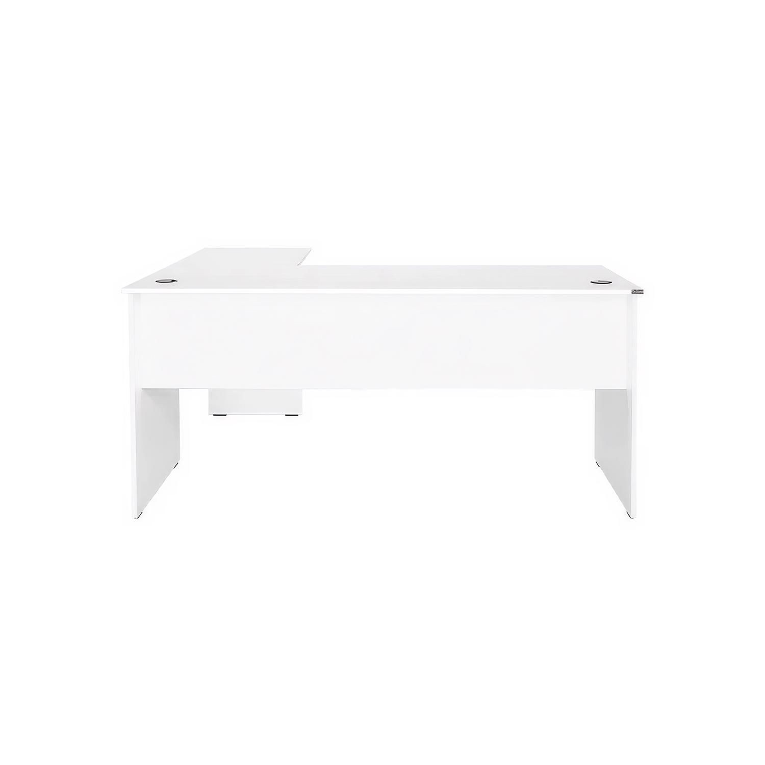 FWStyle White L-Shape Corner Study Desk - image 4