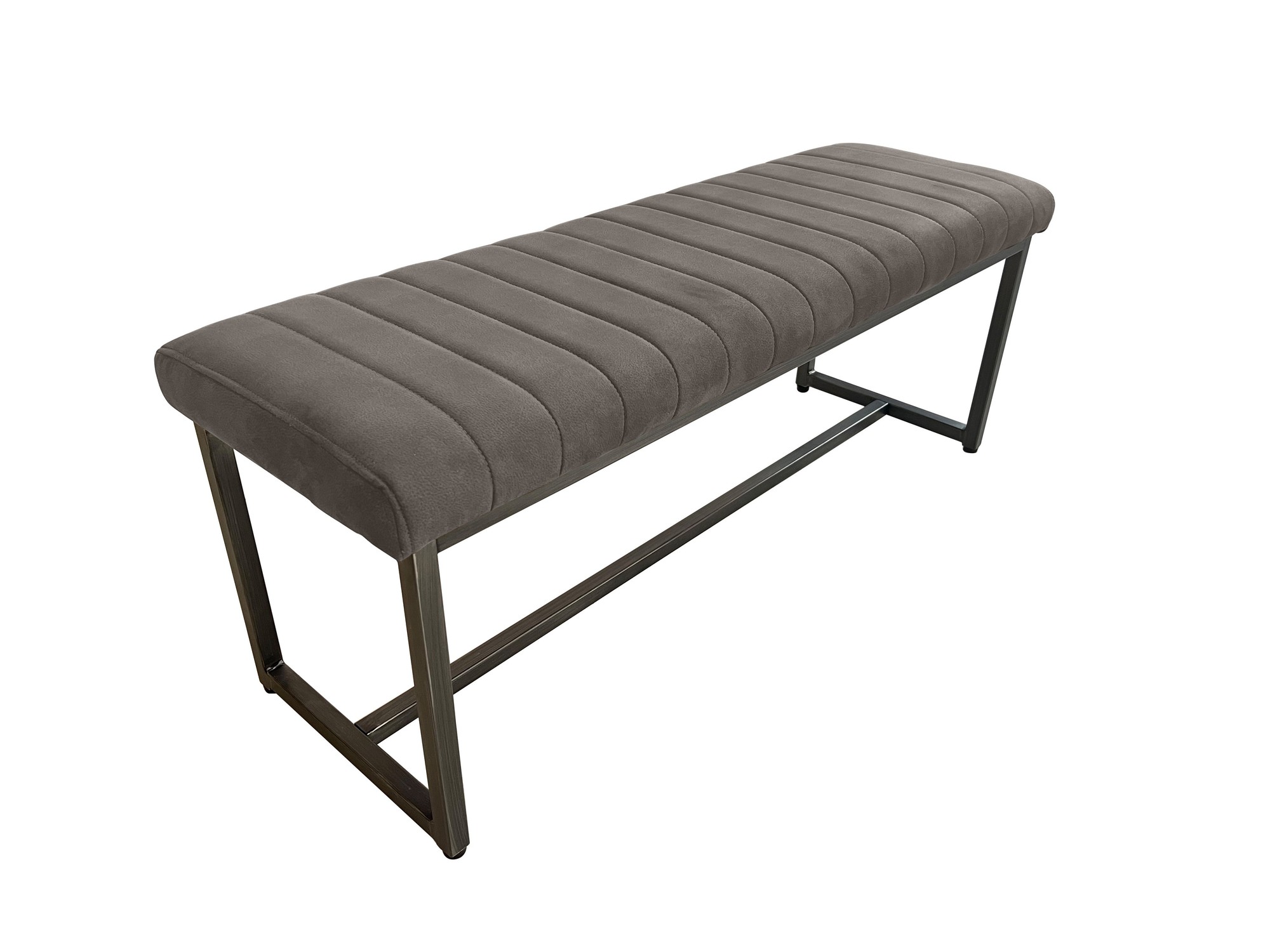Julian Bowen Brooklyn 2 Seater Charcoal Dining Bench - image 2