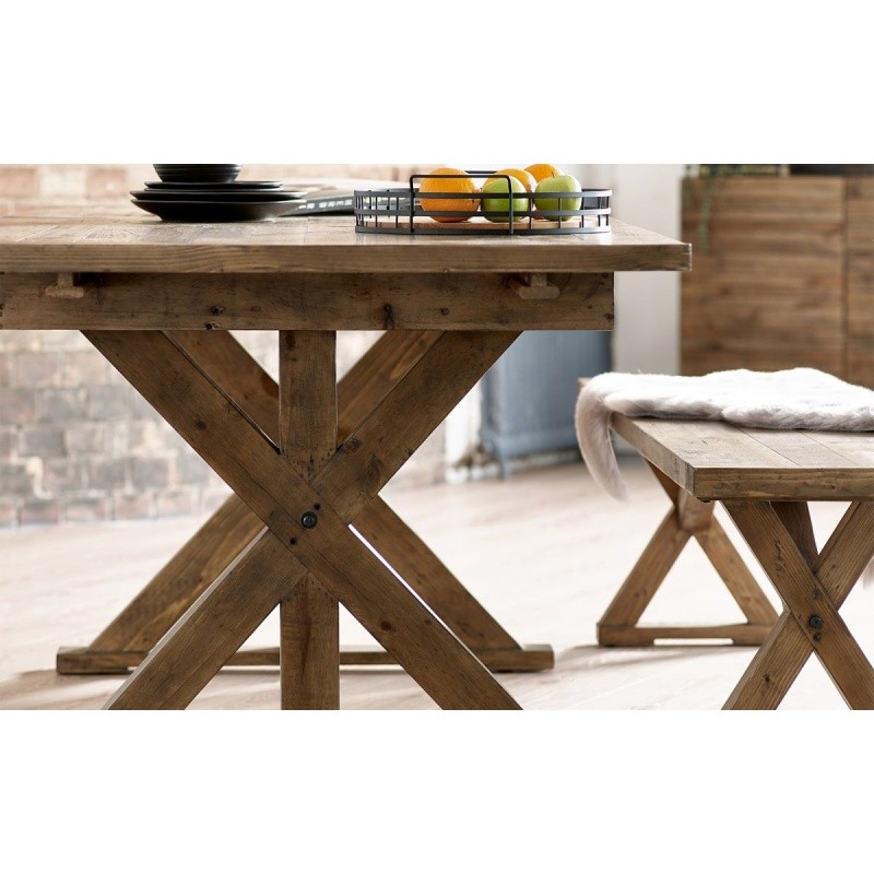Julian Bowen Chatsworth 4 Seater Extending Dining Table - image 5