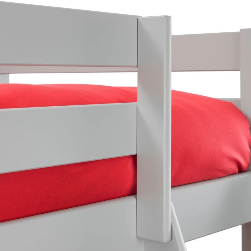Julian Bowen Merlin Dove Grey Sleeper Bunk Bed - image 5