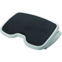 Black and gray Kensington SoleMate footrest with textured surface and ergonomic design.