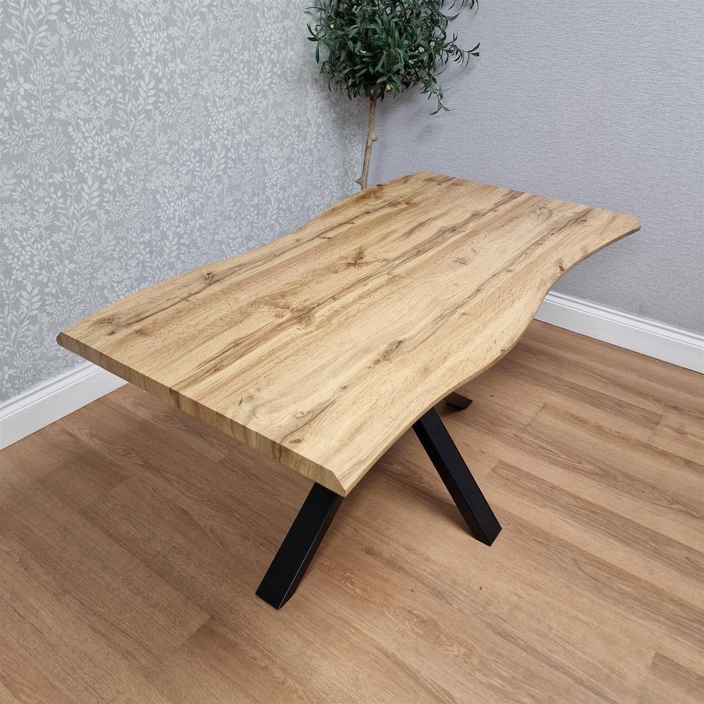 Kosy Koala 4 Seater Wood and Faux Leather Rectangular Dining Set Black - image 2