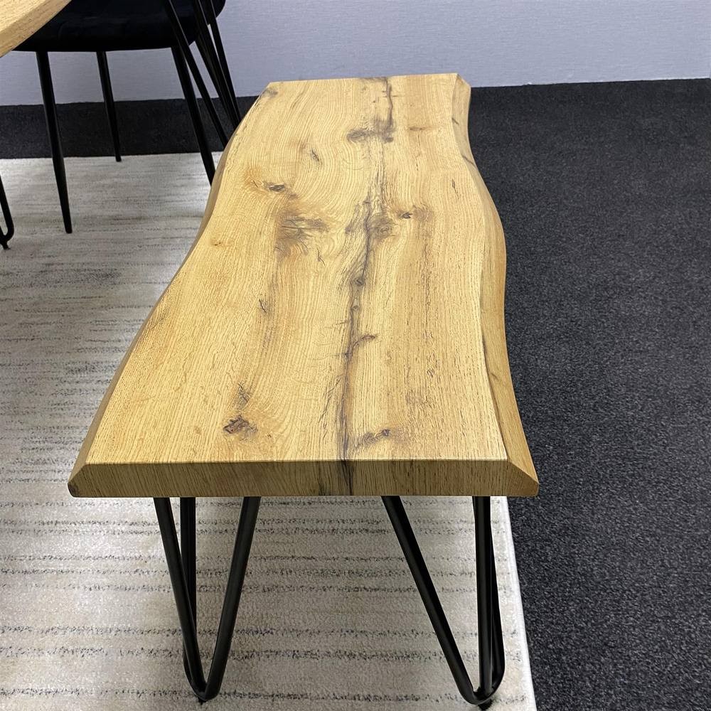 Kosy Koala 4 Seater Wood and Velvet Dining Bench Set Dark Grey - image 4