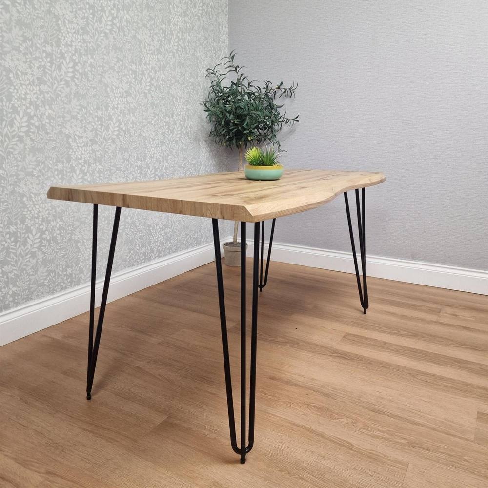 Kosy Koala 6 Seater Velvet Wooden Dining Set Black - image 4