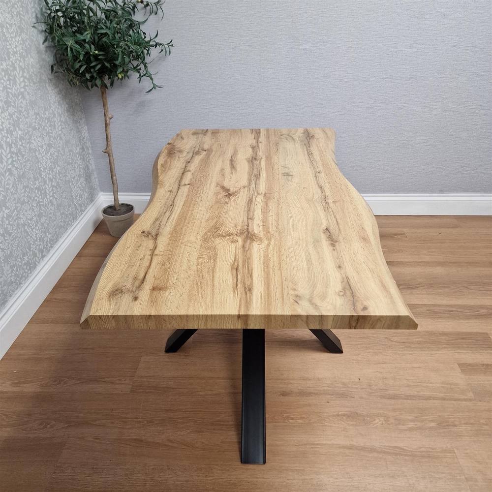 Kosy Koala 6 Seater Velvet Wooden Rectangle Dining Set with Bench Black and Grey - image 5
