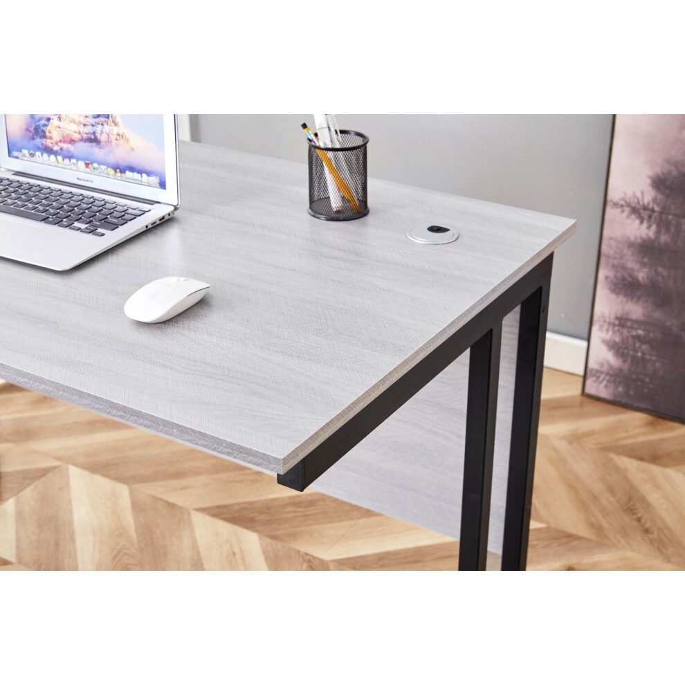 Kosy Koala Grey Wooden L Shaped Office Desk with Drawer Unit and Chair - image 2