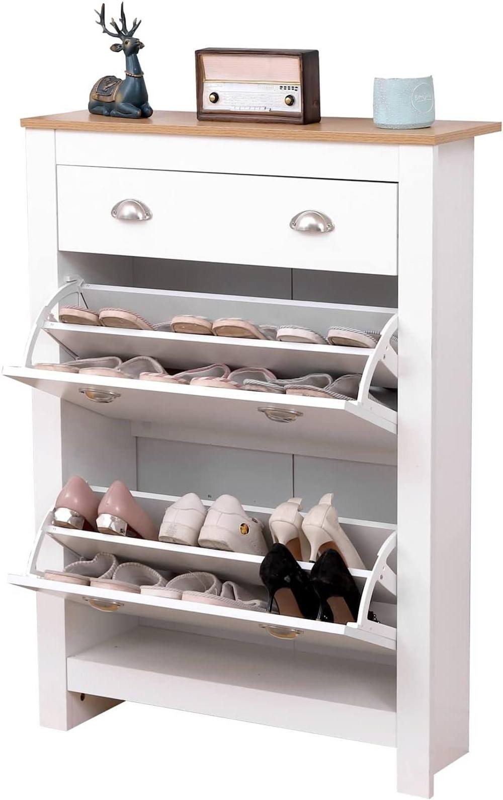 Kosy Koala White 3 Drawer Shoe Cabinet - image 4