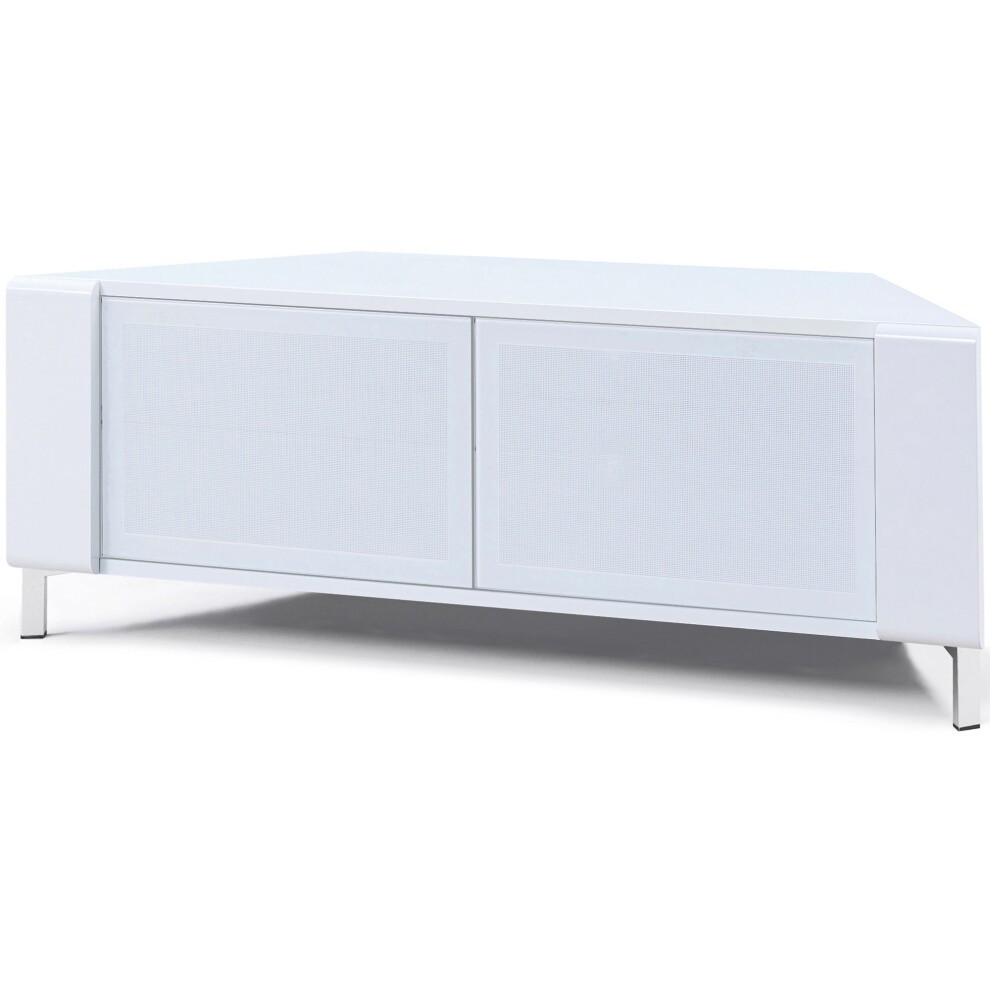 MDA Designs Corvus 2 Door Black and Oak TV Unit - image 5