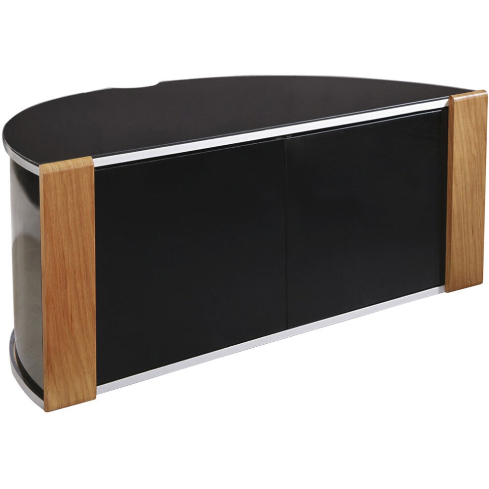 MDA Designs SIRIUS 850 2 Door Walnut and Oak TV Cabinet - image 3