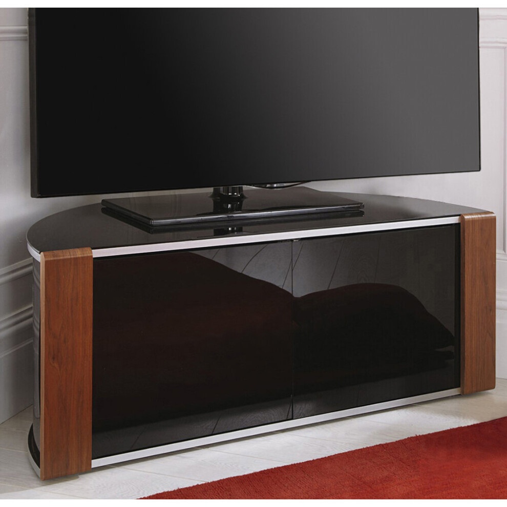 MDA Designs SIRIUS 850 2 Door Walnut and Oak TV Cabinet - image 4