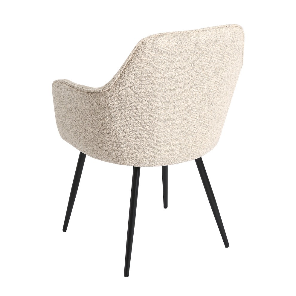 Muse Beige Boucle Accent Chair - image 2