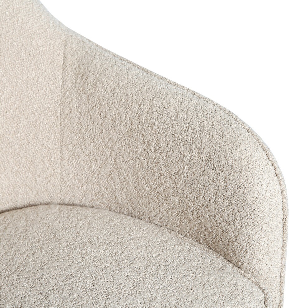 Muse Beige Boucle Accent Chair - image 4