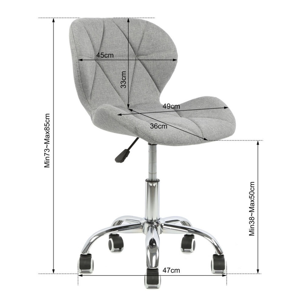 Orion Grey Swivel Office Chair - image 3
