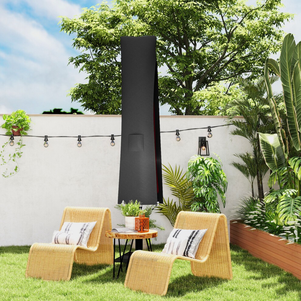 Outsunny Grey Large Parasol Cover - image 5