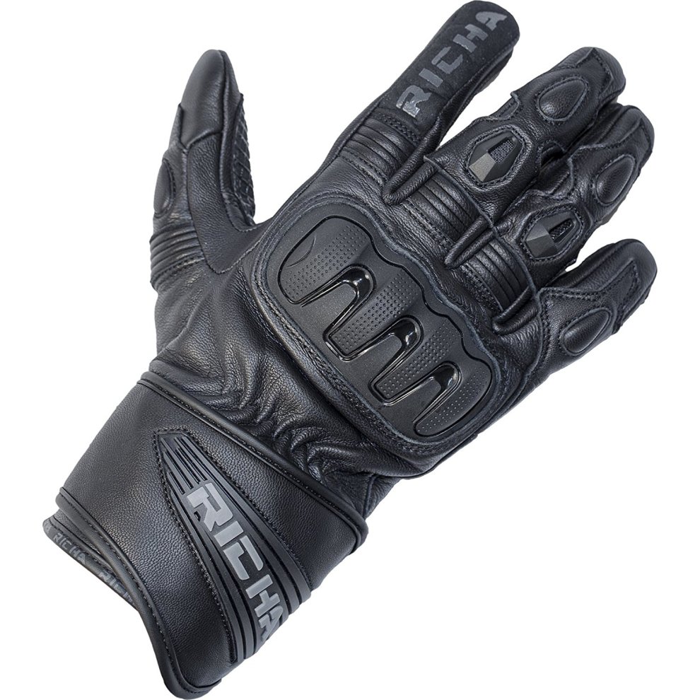 Red Oxford Protex Stretch-Fit indoor motorcycle cover in medium size, featuring a stretchy material for a snug fit, designed to protect motorcycles from dust and scratches.