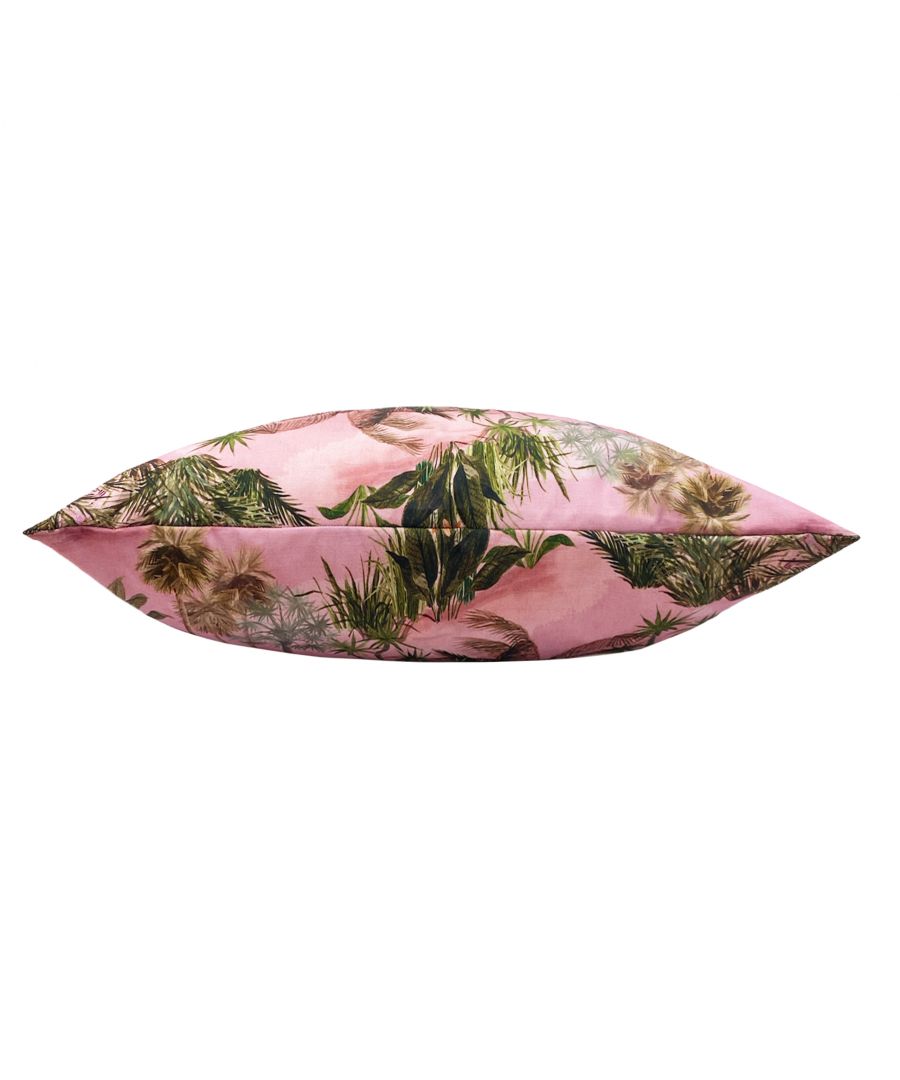 Paoletti Platalea Blush Botanical Outdoor Floor Cushion - image 2