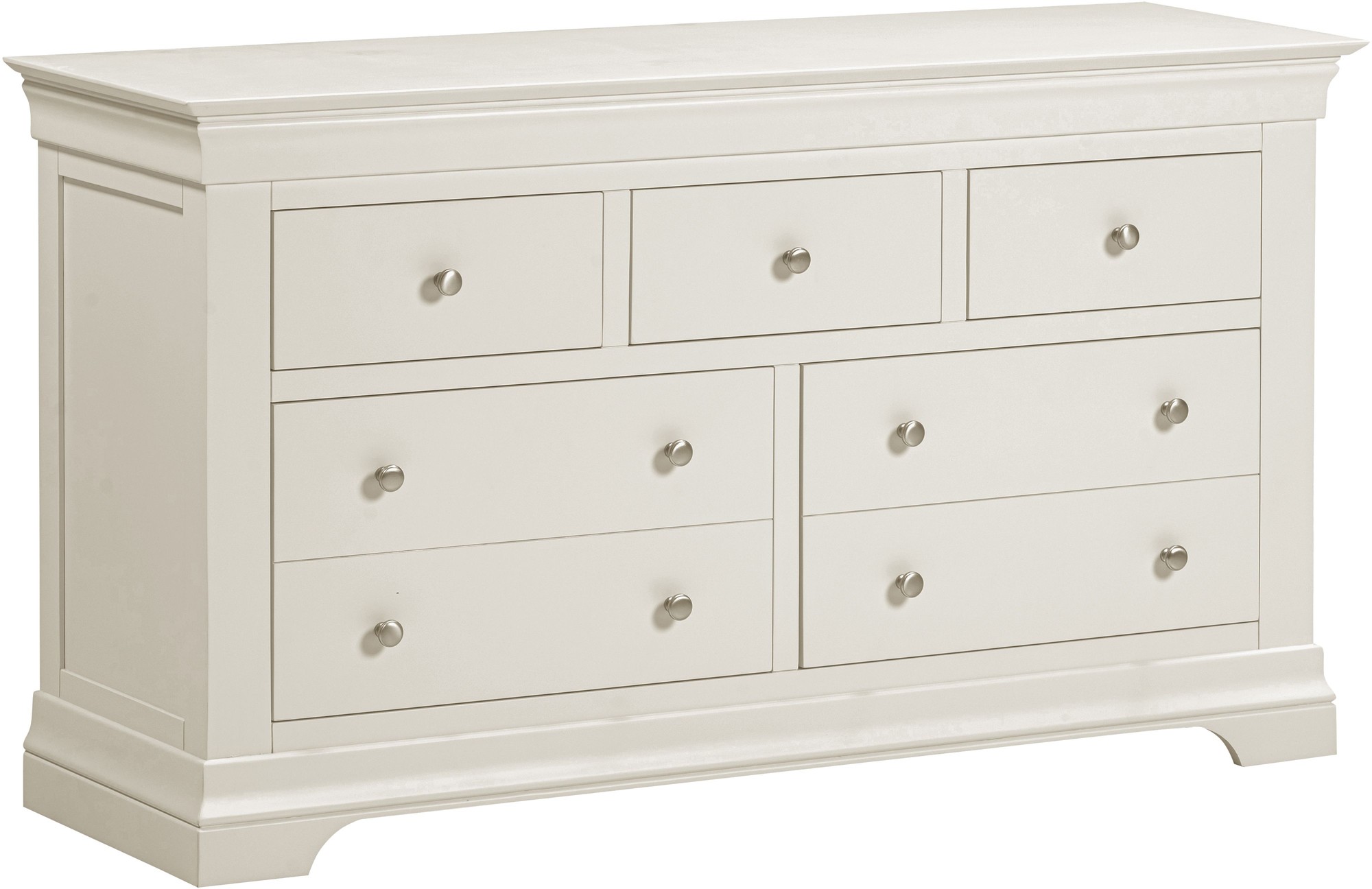 Seconique Bordeaux 5 Drawer Ivory Storage Chest - image 2