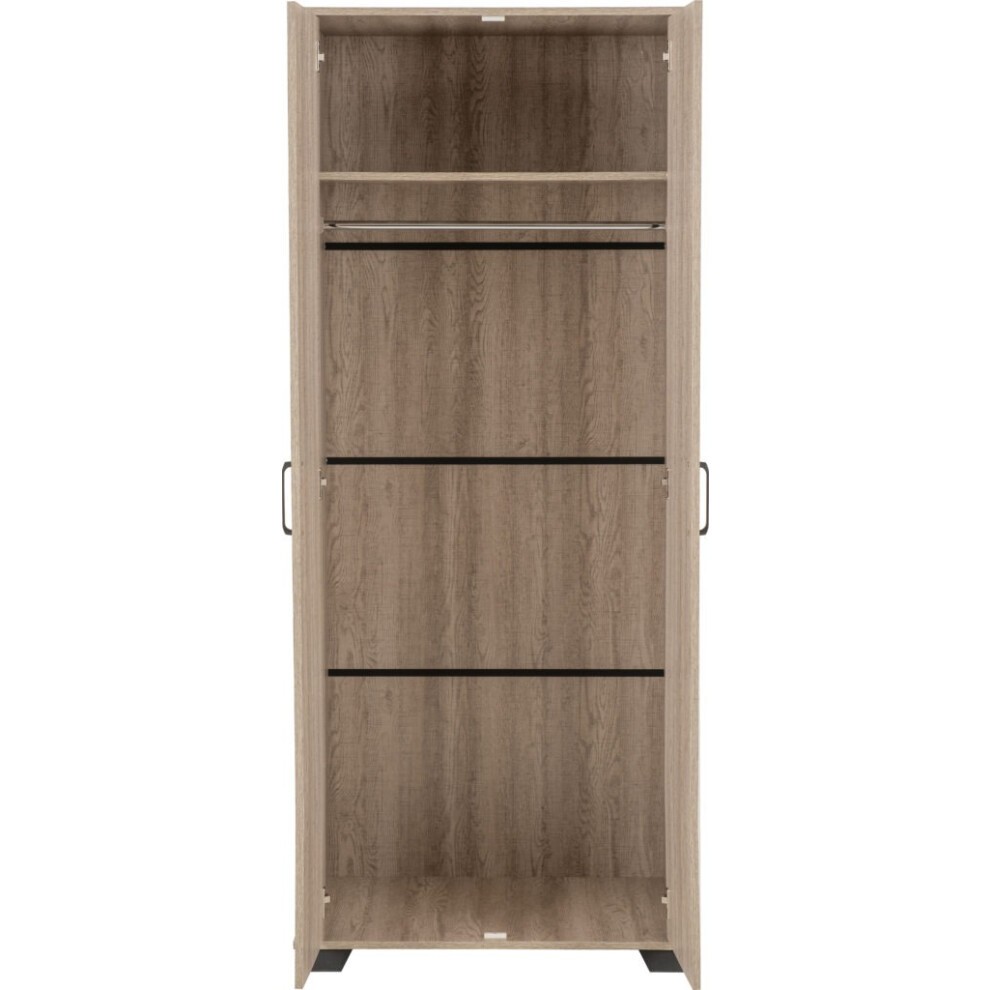 Seconique Oliver Light Oak Effect 3 Piece Bedroom Furniture Set - image 2