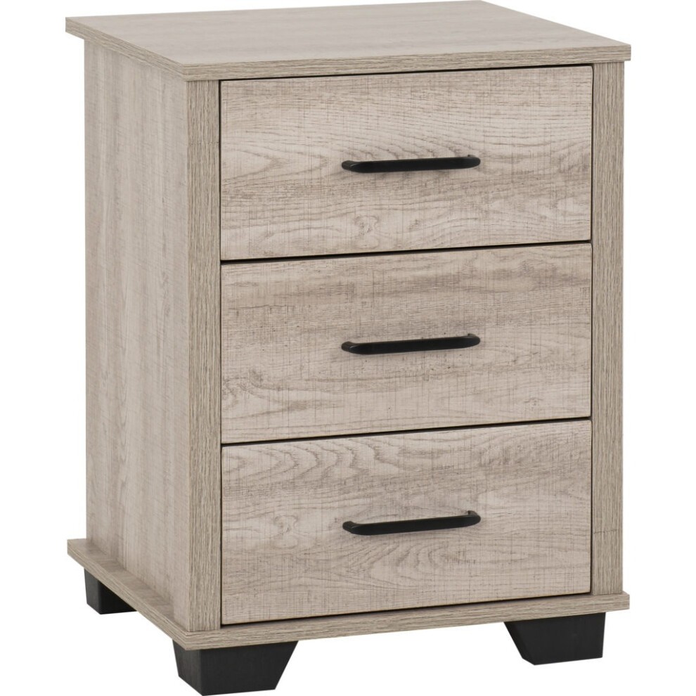 Seconique Oliver Light Oak Effect 3 Piece Bedroom Furniture Set - image 4