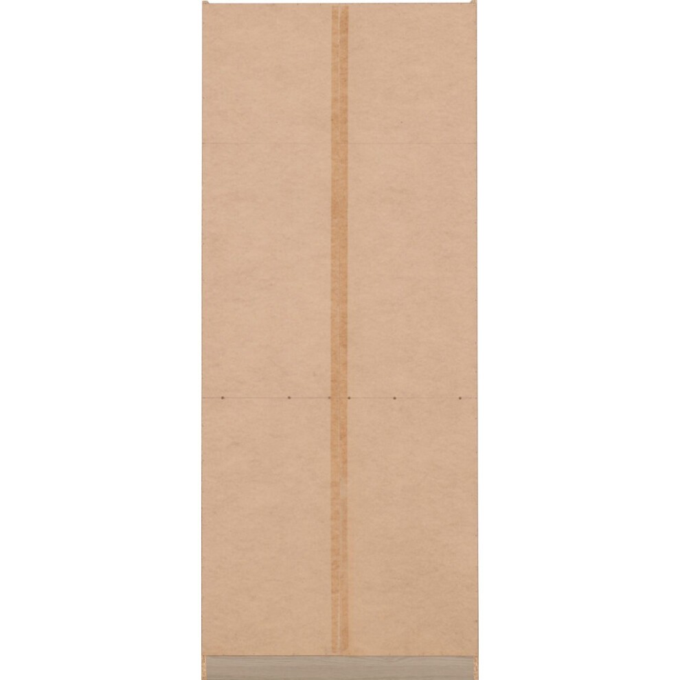 Seconique Paris 2 Door Smoked Ash Effect Mirror Wardrobe - image 5