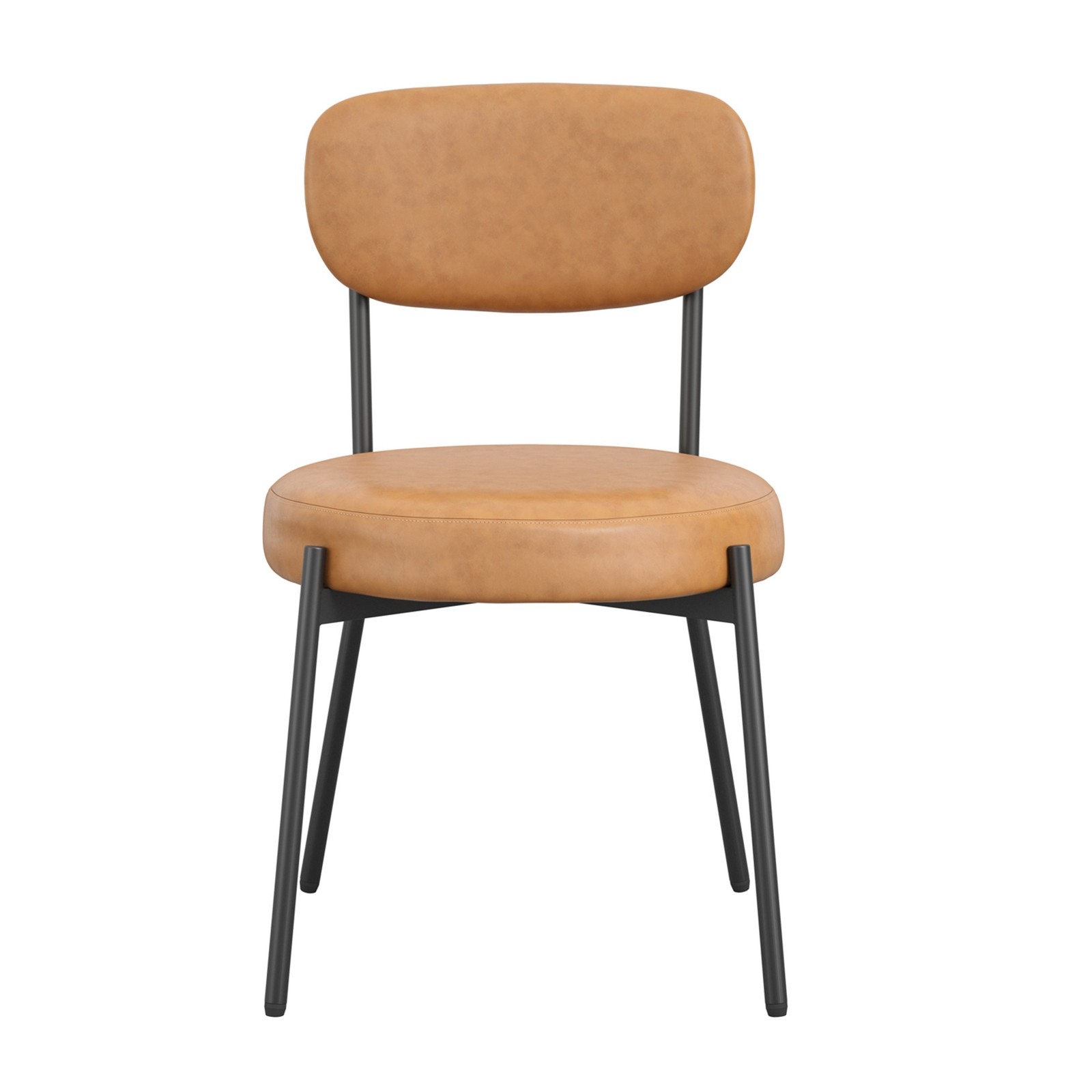 Smith Set of 2 Caramel Dining Chair - image 4