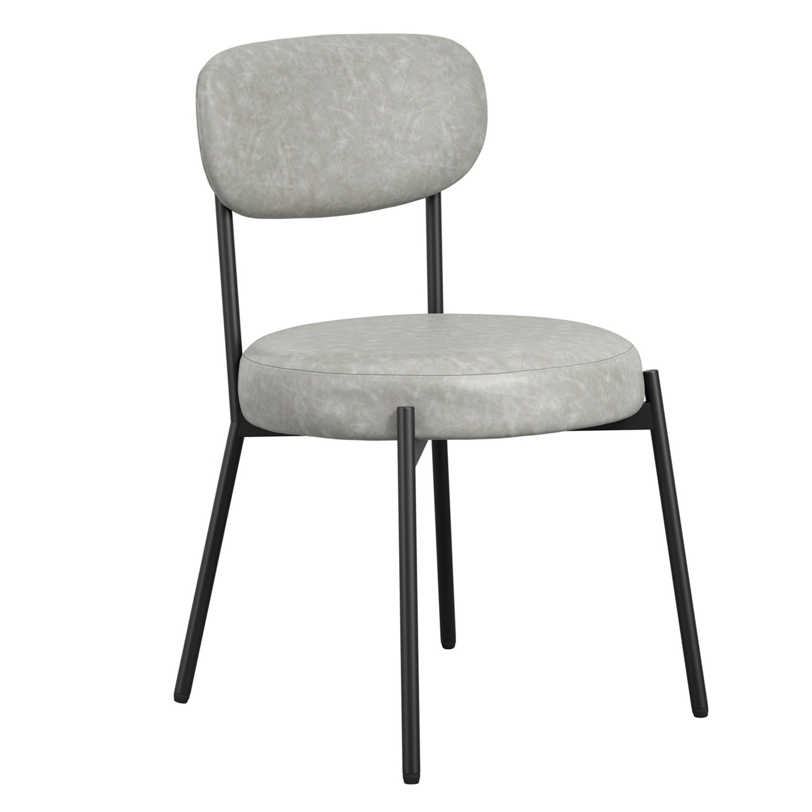 Smith Set of 2 Graphite Dining Chair - image 3