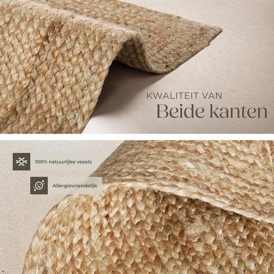 tectake Glim Boho Jute Rug 110 x 60cm - image 4