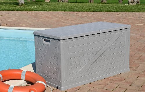 Toomax Grey Wood Effect Cushion Box 420L - image 3