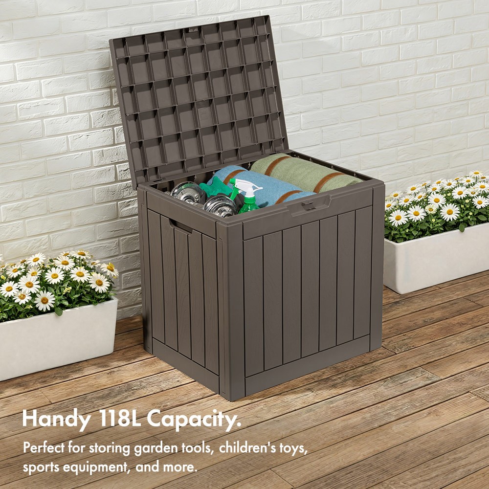 Waterproof Garden Storage Box – 118L - image 2