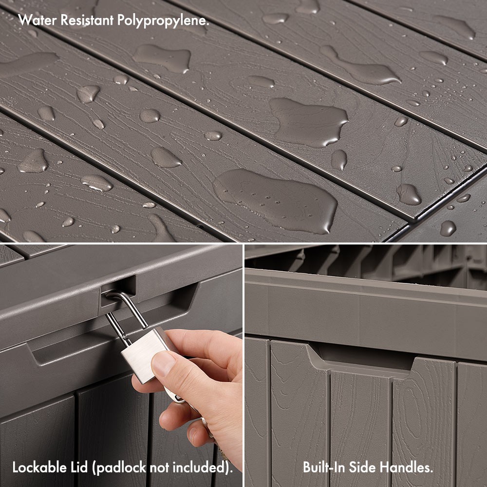 Waterproof Garden Storage Box – 118L - image 3