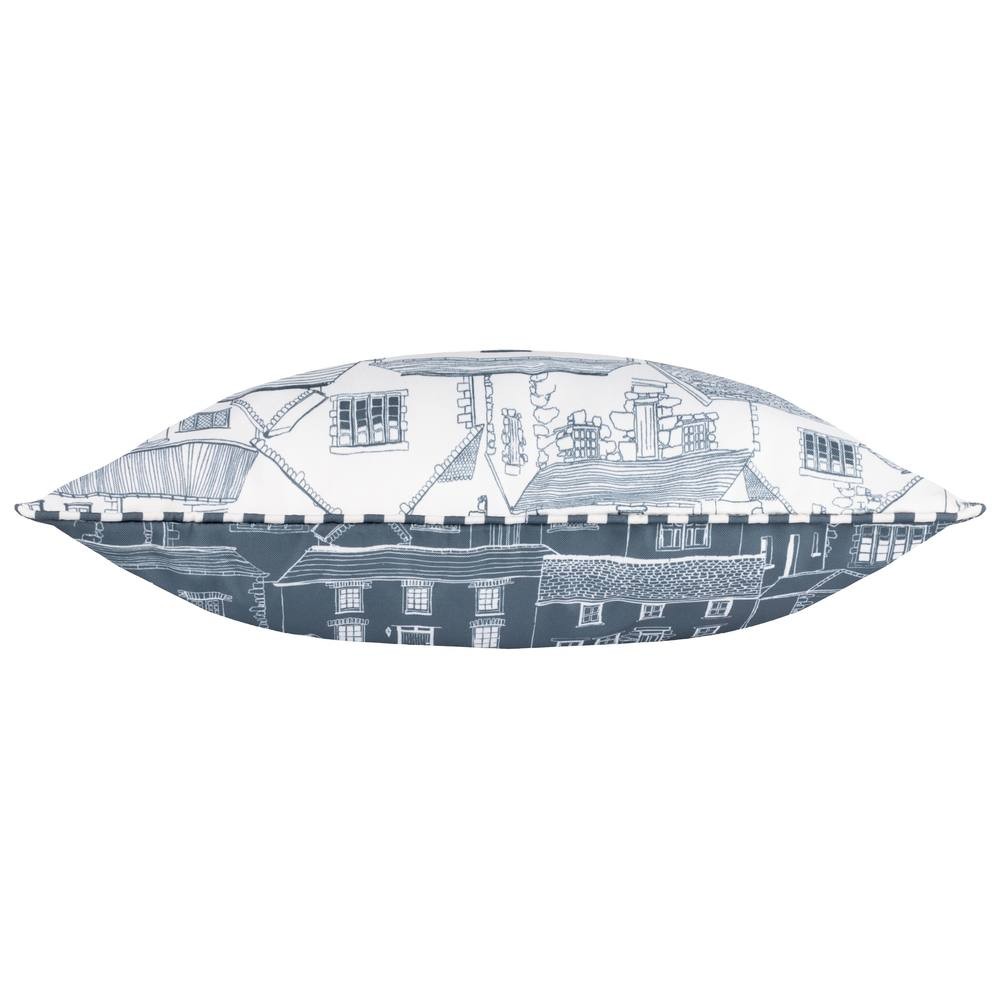 Wylder Abersoch Town Blue Reversible Cushion 45 x 45cm - image 4