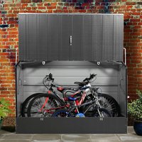 6x3 Trimetals Anthracite 'Protect.a.Cycle' Secure Garden Bike Storage - image 2