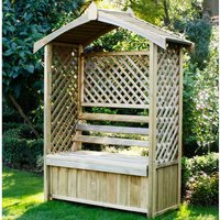 Forest Lyon Garden Arbour Seat 6' x 2' - image 3