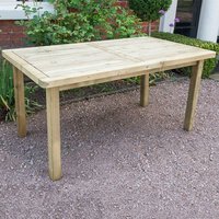 Forest Rosedene Wooden Garden Table 5' x 3' - image 2