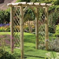 Forest Ultima Wooden Garden Pergola Arch 6'x4' - image 2
