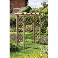 Forest Ultima Wooden Garden Pergola Arch 6'x4' - image 3